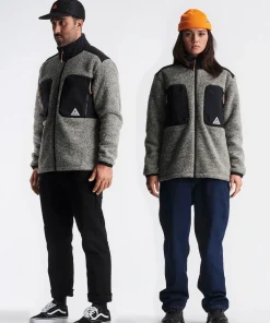 Orage Unisex Grizzly Pile Jacket Boreal