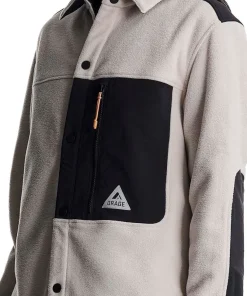 Orage Unisex Hunter Fleece Shirt Dark Birch