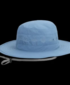 Outdoor Research Women's Solar Roller Sun Hat Olympic-Rice Embroidery