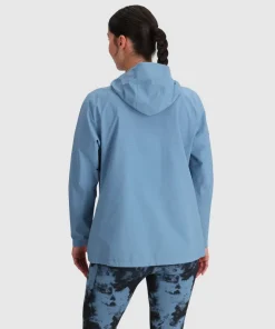 Outdoor Research Women's Stratoburst Stretch Rain Jacket Olympic