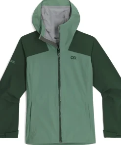 Outdoor Research Women's Stratoburst Stretch Rain Jacket Balsam/Grove