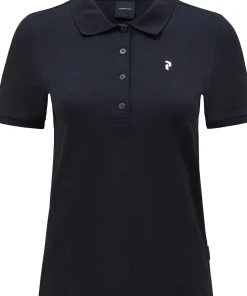 Peak Performance Women's Classic Cotton Polo Black
