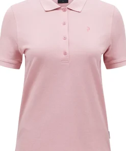 Peak Performance Women's Classic Cotton Polo Warm Blush