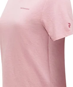 Peak Performance Women's Explore Logo Tee Warm Blush