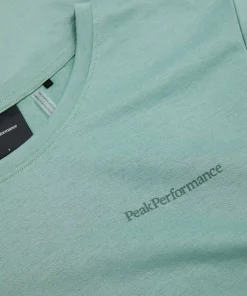 Peak Performance Women's Explore Logo Tee Green Valley