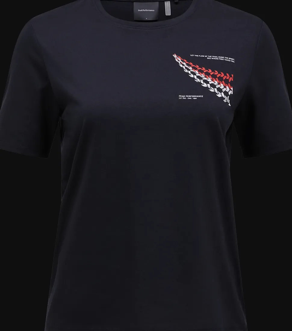 Peak Performance Women's Explore Graphic Tee Black