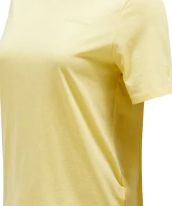 Peak Performance Women's Explore Logo Tee Mellow Yellow