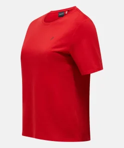 Peak Performance Women's Explore Graphic Tee Red Pompeian