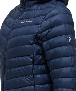 Peak Performance Women's Frost Down Hood Jacket Blue Shadow