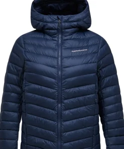 Peak Performance Women's Frost Down Hood Jacket Blue Shadow