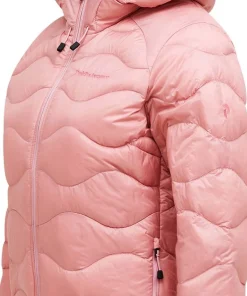 Peak Performance Women's Helium Down Hood Jacket Warm Blush