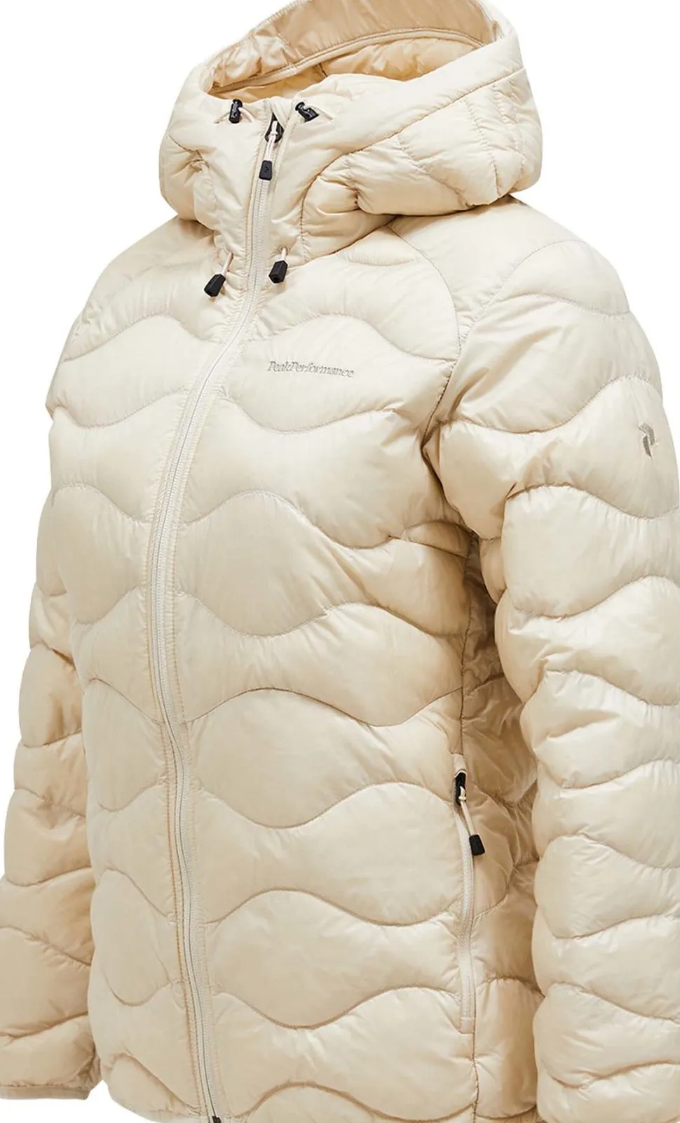 Peak Performance Women's Helium Down Hood Jacket Sand Fog