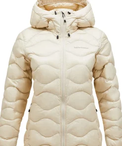 Peak Performance Women's Helium Down Hood Jacket Sand Fog