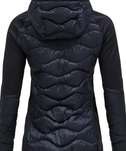 Peak Performance Women's Helium Down Hybrid Hood Black