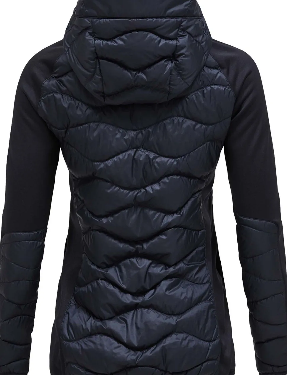 Peak Performance Women's Helium Down Hybrid Hood Black