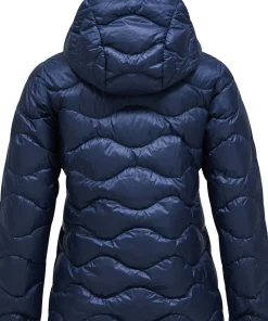 Peak Performance Women's Helium Down Hood Jacket Blue Shadow