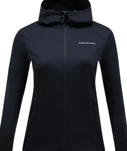 Peak Performance Women's Light Zip Hood Black