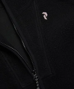 Peak Performance Women's Naturerush Pile Long Full Zip Black