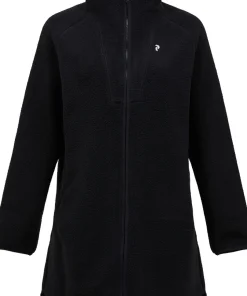 Peak Performance Women's Naturerush Pile Long Full Zip Black