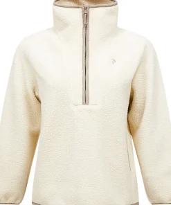 Peak Performance Women's Naturerush Pile Half Zip Sand Fog