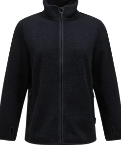 Peak Performance Women's Pile Zip Jacket Black