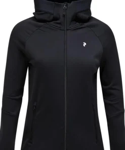 Peak Performance Women's Rider Essentials Zip Hood Black/Black
