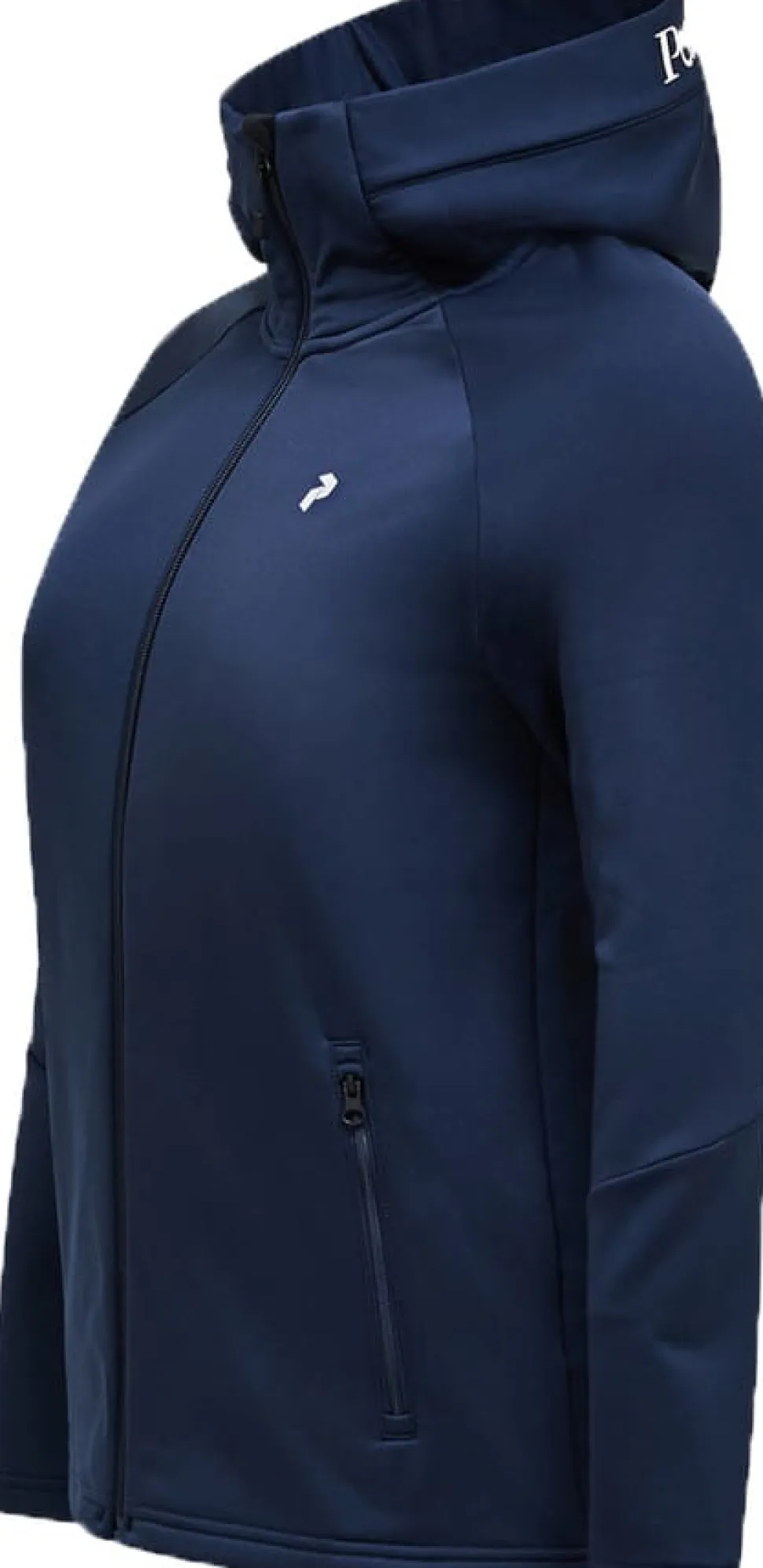 Peak Performance Women's Rider Essentials Zip Hood Blue Shadow/blue Shadow/