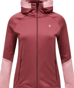 Peak Performance Women's Rider Essentials Zip Hood Wild Rouge