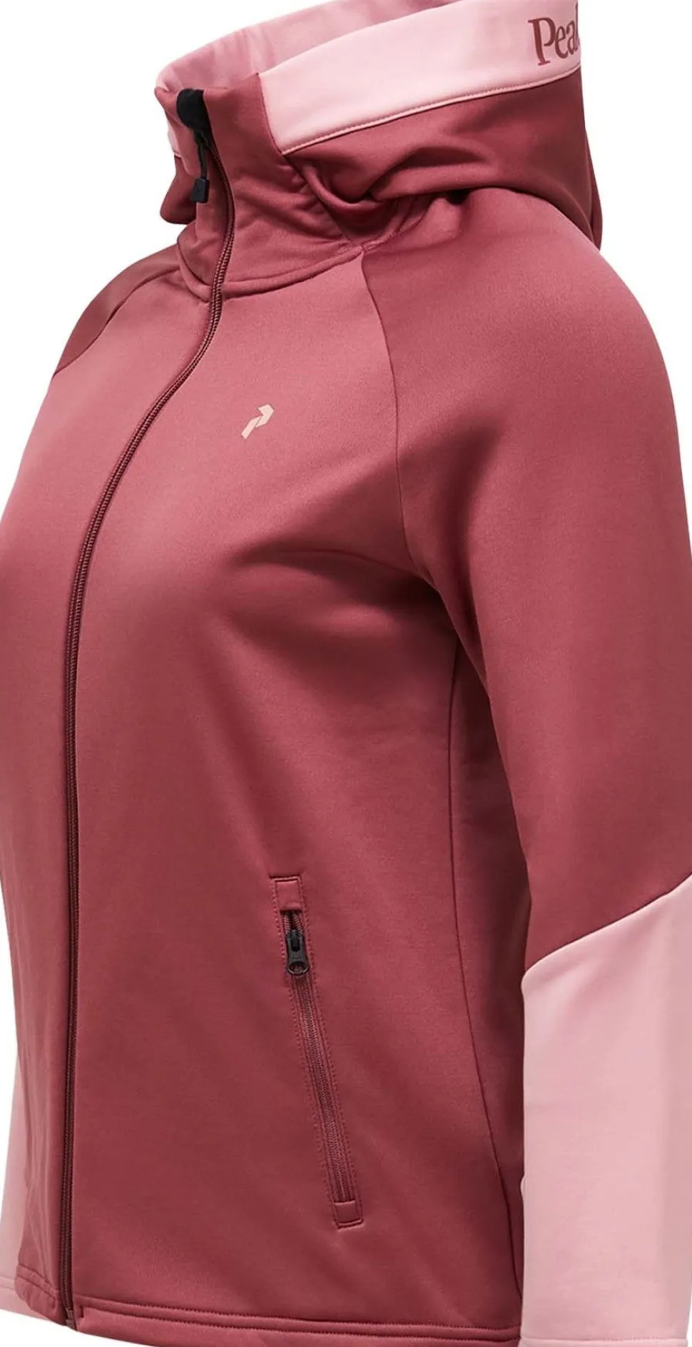 Peak Performance Women's Rider Essentials Zip Hood Wild Rouge