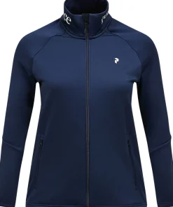 Peak Performance Women's Rider Essentials Zip Jacket Blue Shadow/blue Shadow/