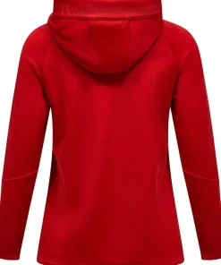 Peak Performance Women's Rider Essentials Zip Hood Red Pompeian