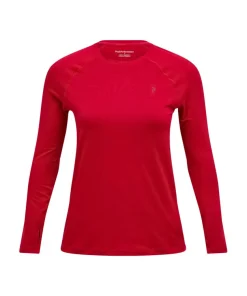 Peak Performance Women's Spirit Crew Tech Burgundy
