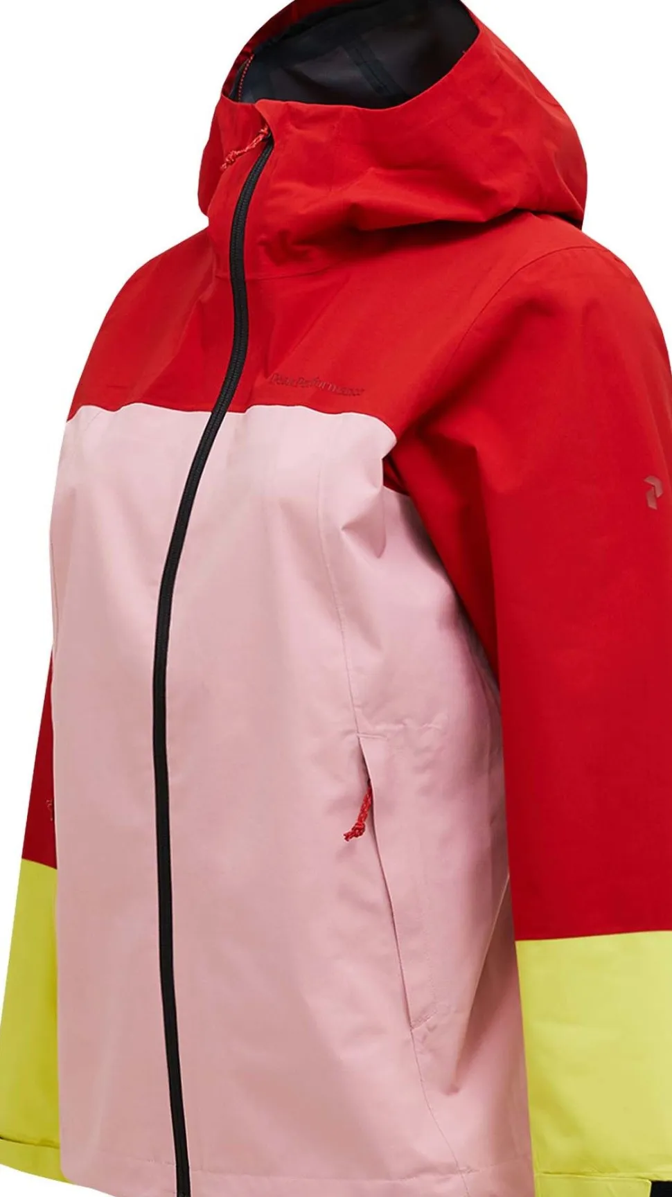 Peak Performance Women's Trail Hipe Shell Jacket Red Pompeian