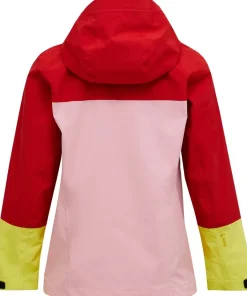 Peak Performance Women's Trail Hipe Shell Jacket Red Pompeian