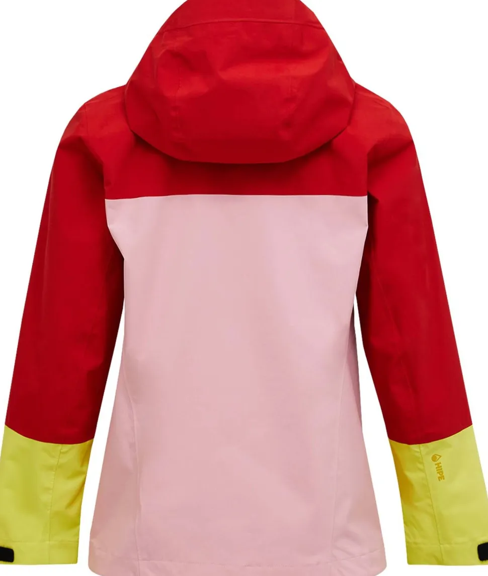 Peak Performance Women's Trail Hipe Shell Jacket Red Pompeian