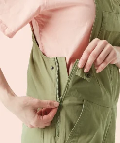 Picture Organic Clothing Women's Bibee Overalls Aloe