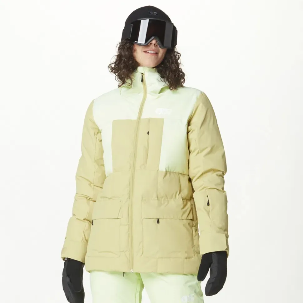 Picture Organic Clothing Face It Jacket Lime Cream Hemp