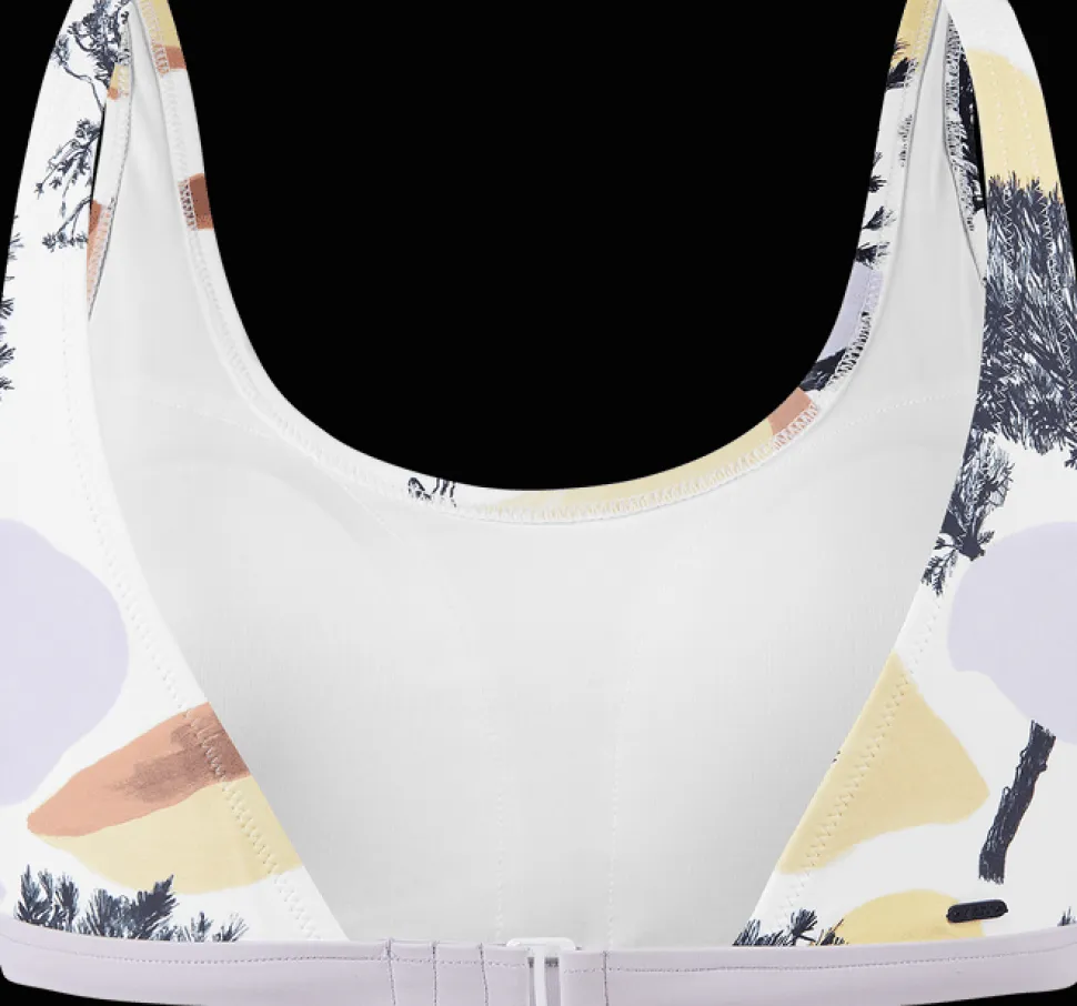 Picture Organic Clothing Women's Clove Print Bralette Top Pyla