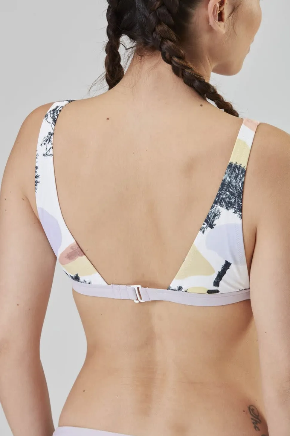 Picture Organic Clothing Women's Clove Print Bralette Top Pyla