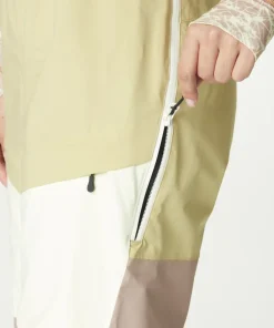 Picture Organic Clothing Women's Elwy Bib Pants Hemp Roebuck Lime Cream