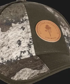 Pinewood Furudal Hunters Waterproof Cap Strata/Moss Green
