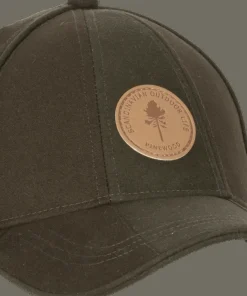 Pinewood Furudal Hunters Waterproof Cap Suede Brown/Moss Green
