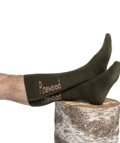 Pinewood Hunters Long Sock Moss Green