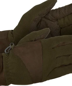 Pinewood Småland Hunters Extreme Fleece Glove Hunting Brown/Suede Brown