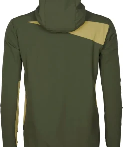Pinewood Women's Abisko Light Stretch Jacket Goldenhay/Mossgreen