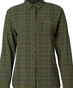 Pinewood Women's Abisko Trekking Longslevve Shirt Moss Green