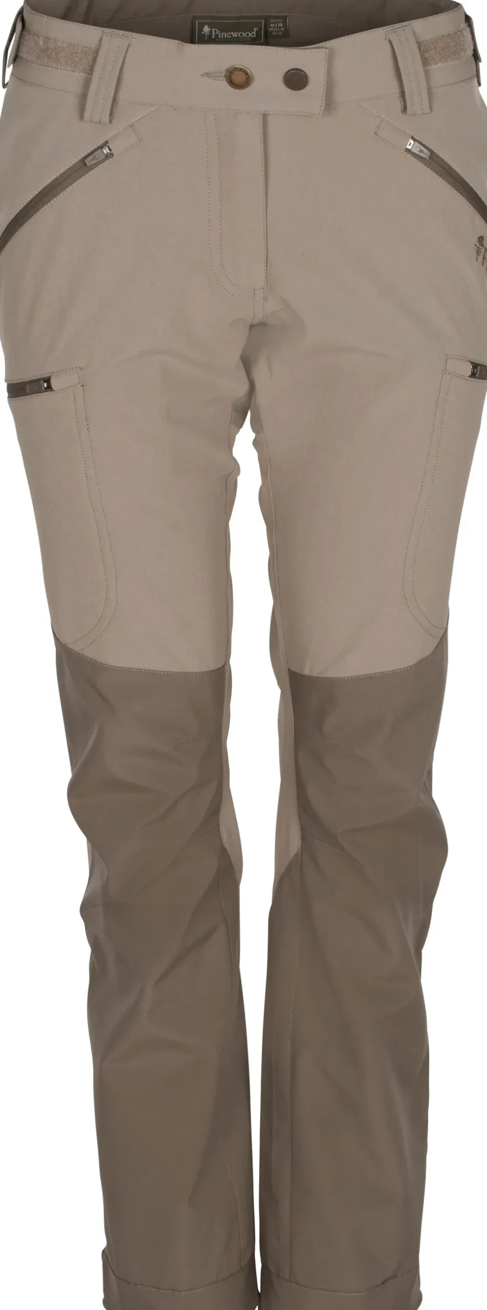 Pinewood Women's Abisko/Brenton Trousers Mole Brown
