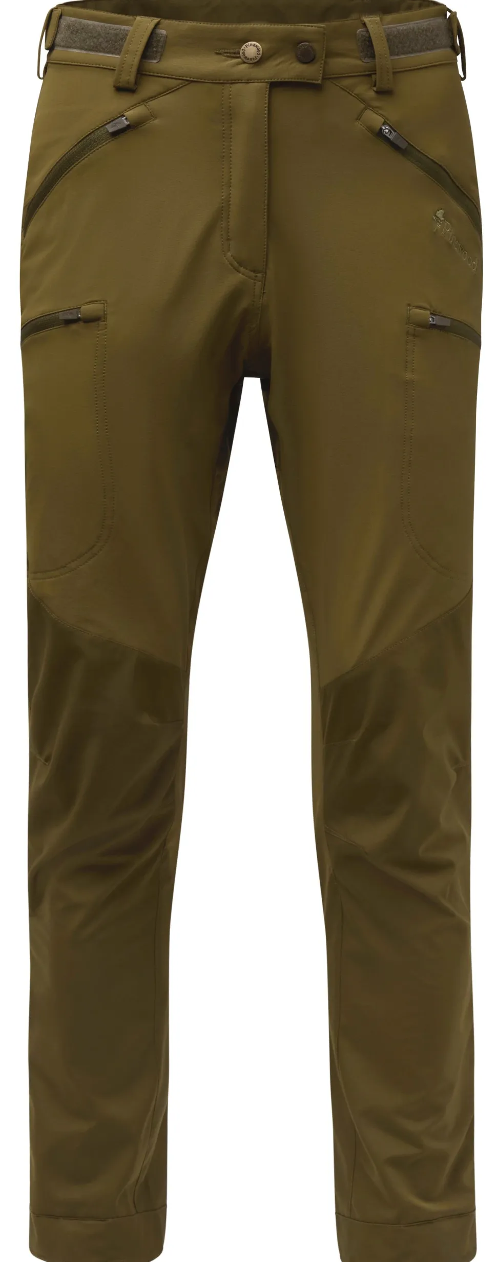 Pinewood Women's Abisko/Brenton Trousers Olivegreen/h.olive