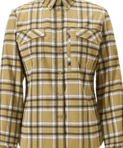 Pinewood Women's Abiskohiking Flannel Shirt Golden Hay