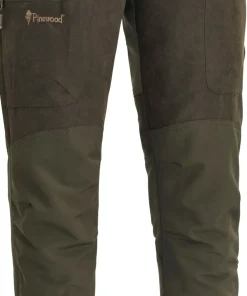 Pinewood Women's Caribou Hunt Extreme Pants Suede Brown/Dark Olive
